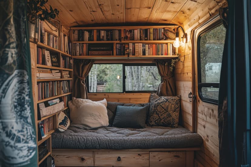 Read, Nap, Repeat with the Ultimate RV Reading Nook