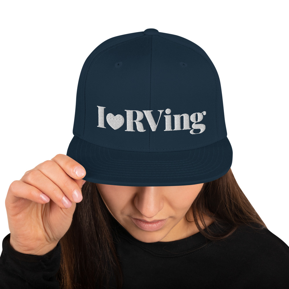 I Heart RVing | Snapback Hat