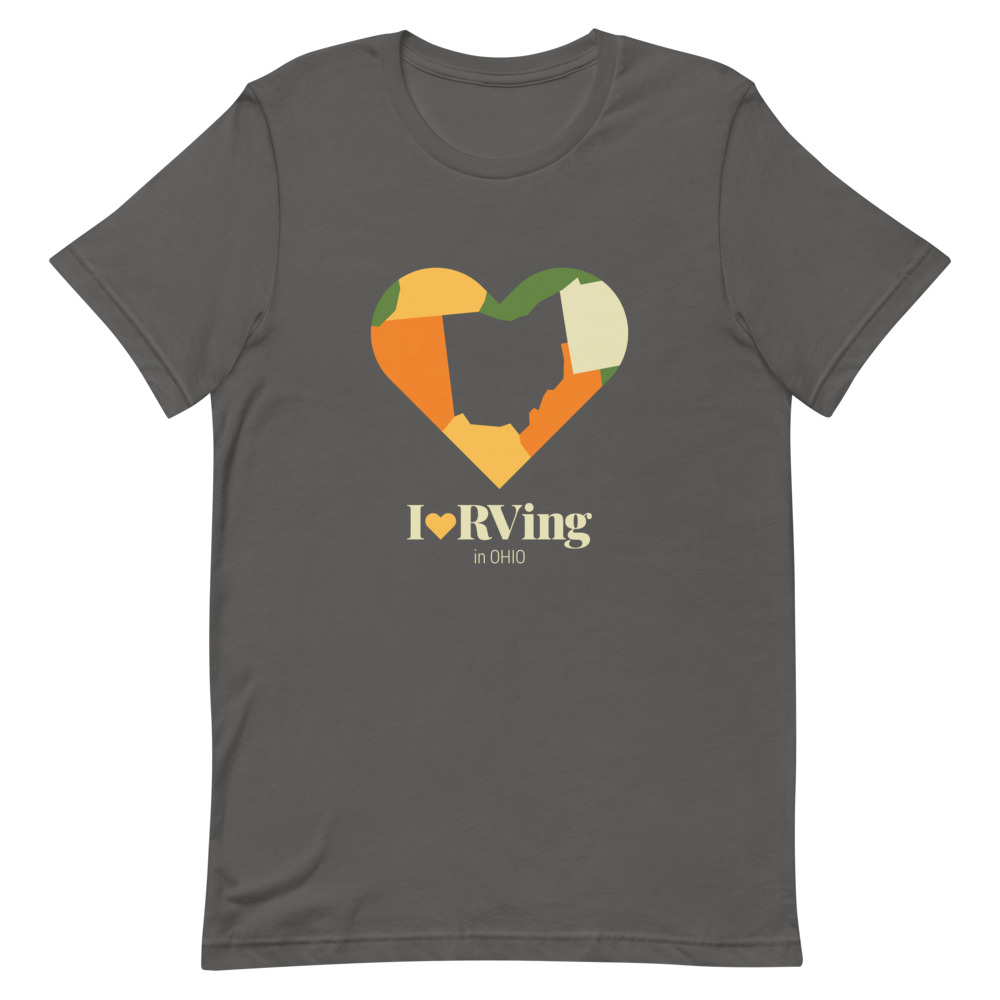 I Heart RVing in Ohio | Short-Sleeve Unisex T-Shirt