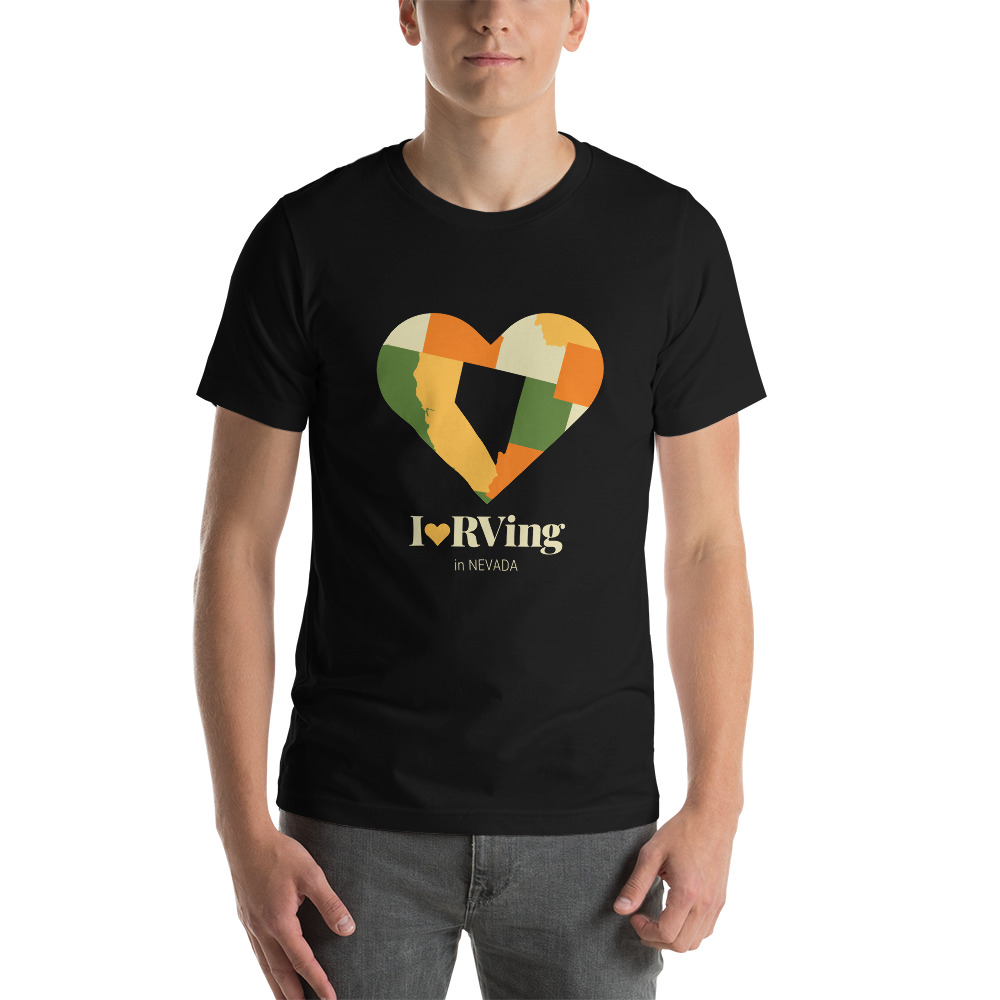 I Heart RVing in Nevada | Short-Sleeve Unisex T-Shirt