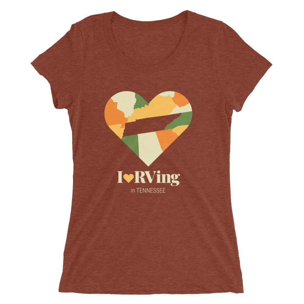 I Heart RVing in Tennessee | Ladies’ short sleeve t-shirt