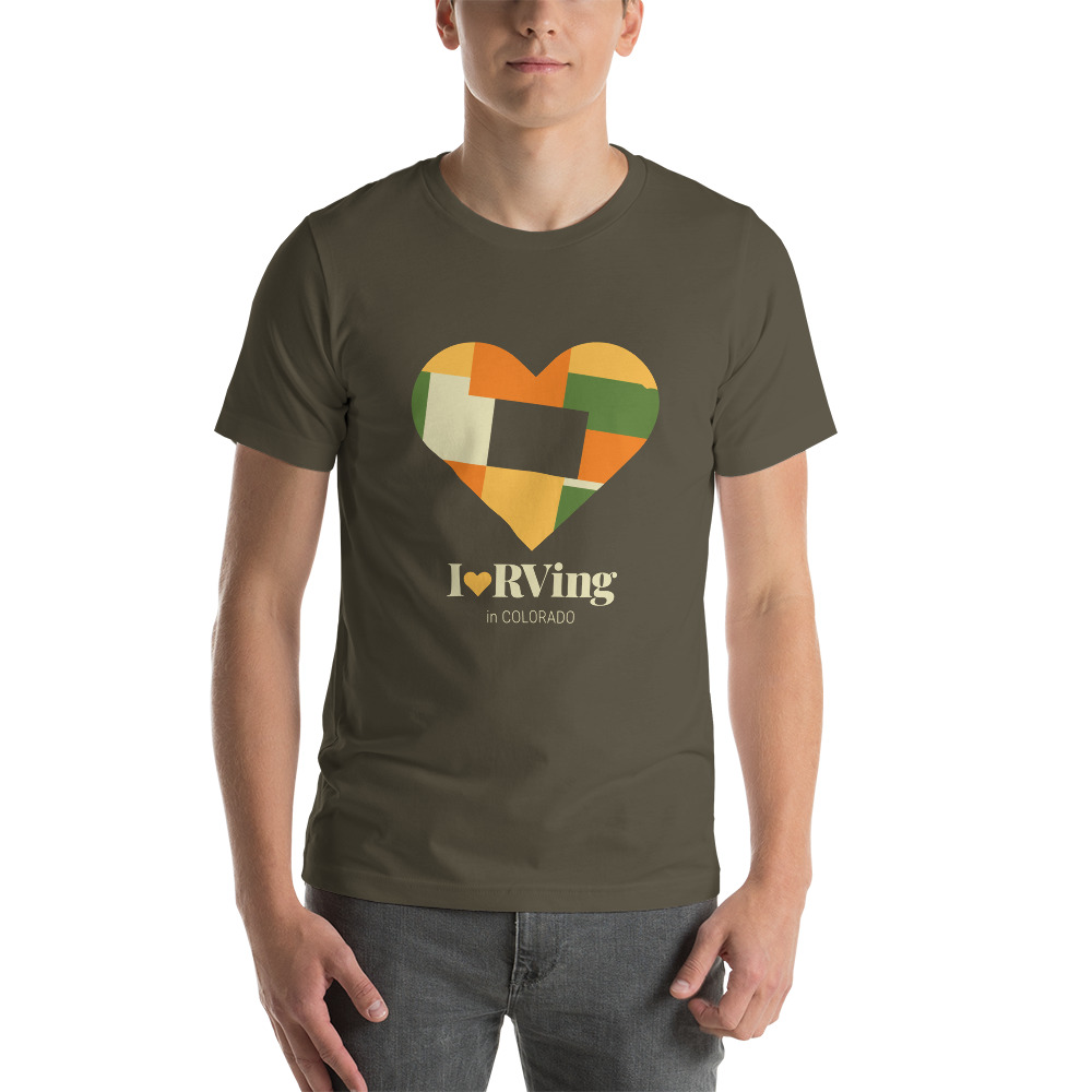 I Heart RVing in Colorado | Short-Sleeve Unisex T-Shirt