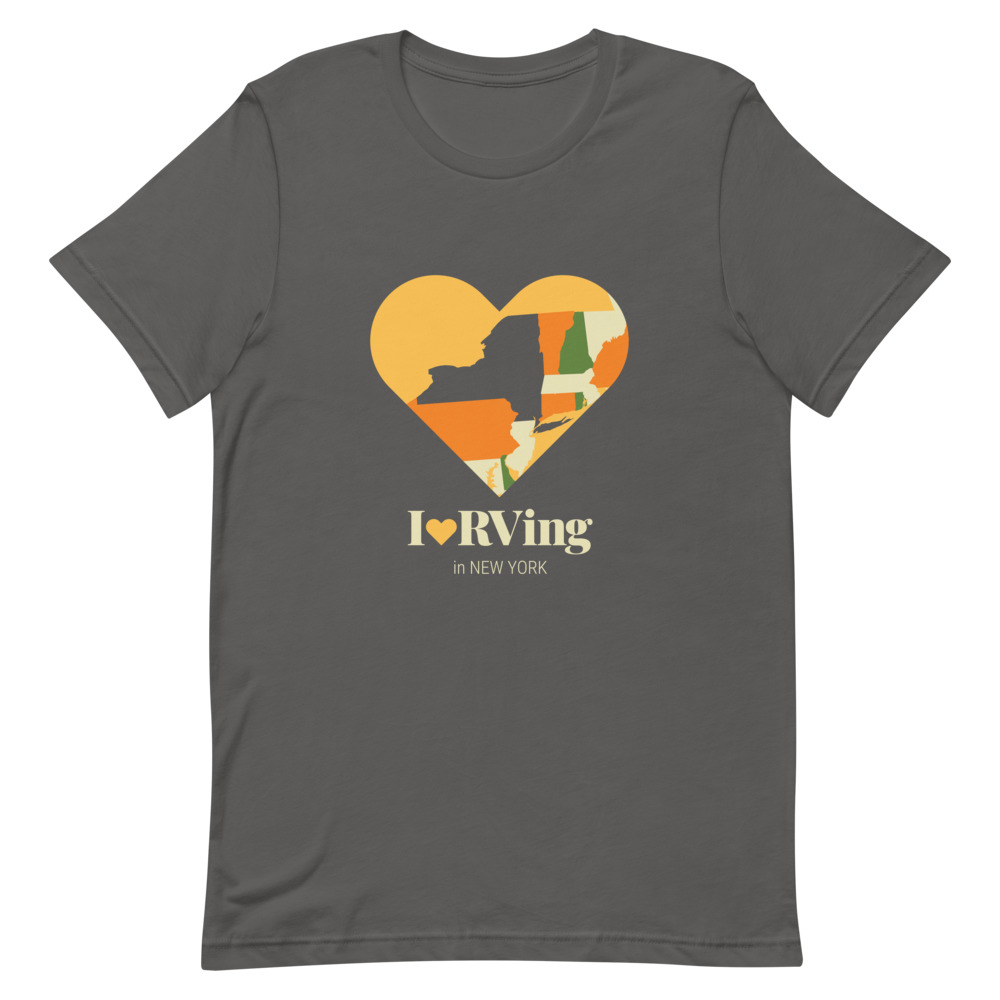 I Heart RVing in New York | Short-Sleeve Unisex T-Shirt