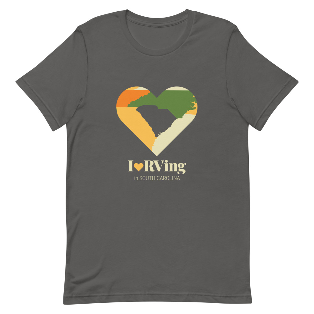 I Heart RVing in South Carolina | Short-Sleeve Unisex T-Shirt