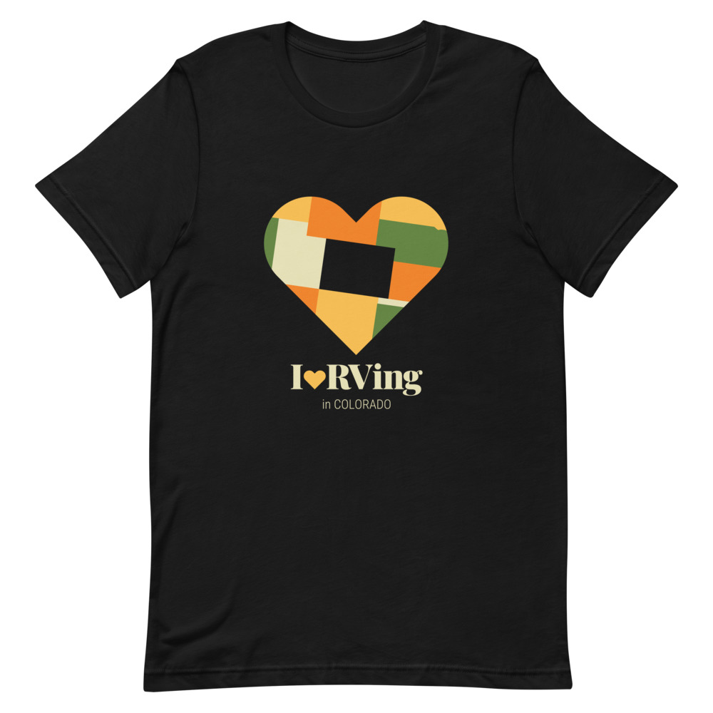 I Heart RVing in Colorado | Short-Sleeve Unisex T-Shirt