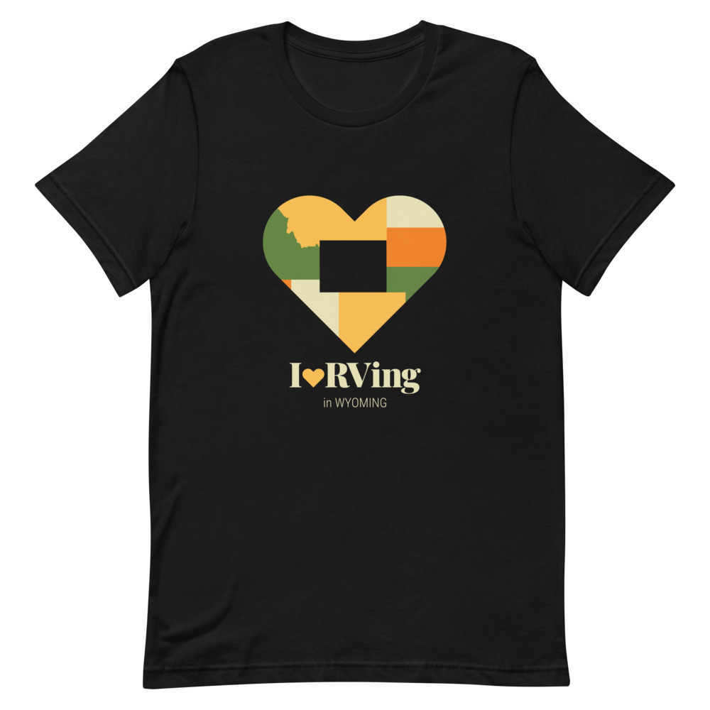 I Heart RVing in Wyoming | Short-Sleeve Unisex T-Shirt