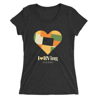 I Heart RVing in Colorado | Ladies’ short sleeve t-shirt