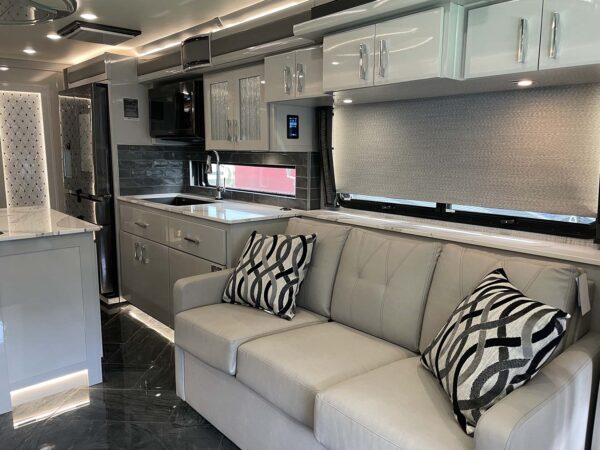 Interior Furniture in American Coach American Eagle RV