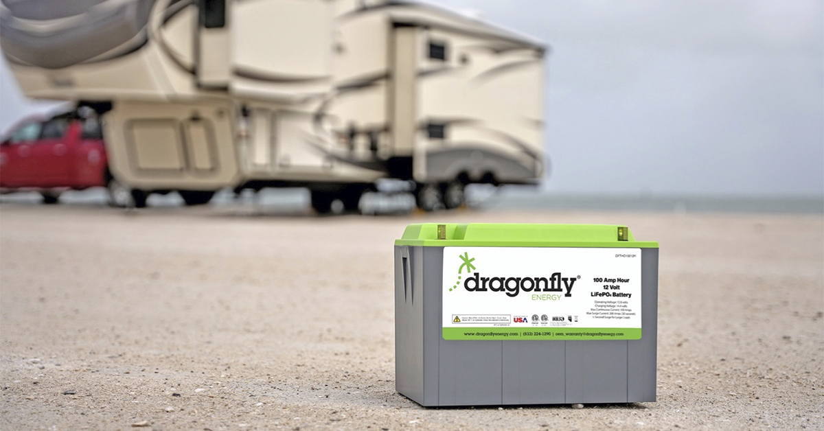 Keystone RV Customers Get Major Upgrade with Environmentally Safe,  High-performance Dragonfly Energy Lithium-ion Batteries Installed Standard  | I Heart RVing