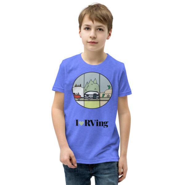 I Heart RVing in a Circle | Youth Short Sleeve T-Shirt