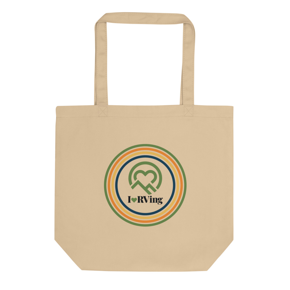I Heart RVing Retro Logo | Eco Tote Bag