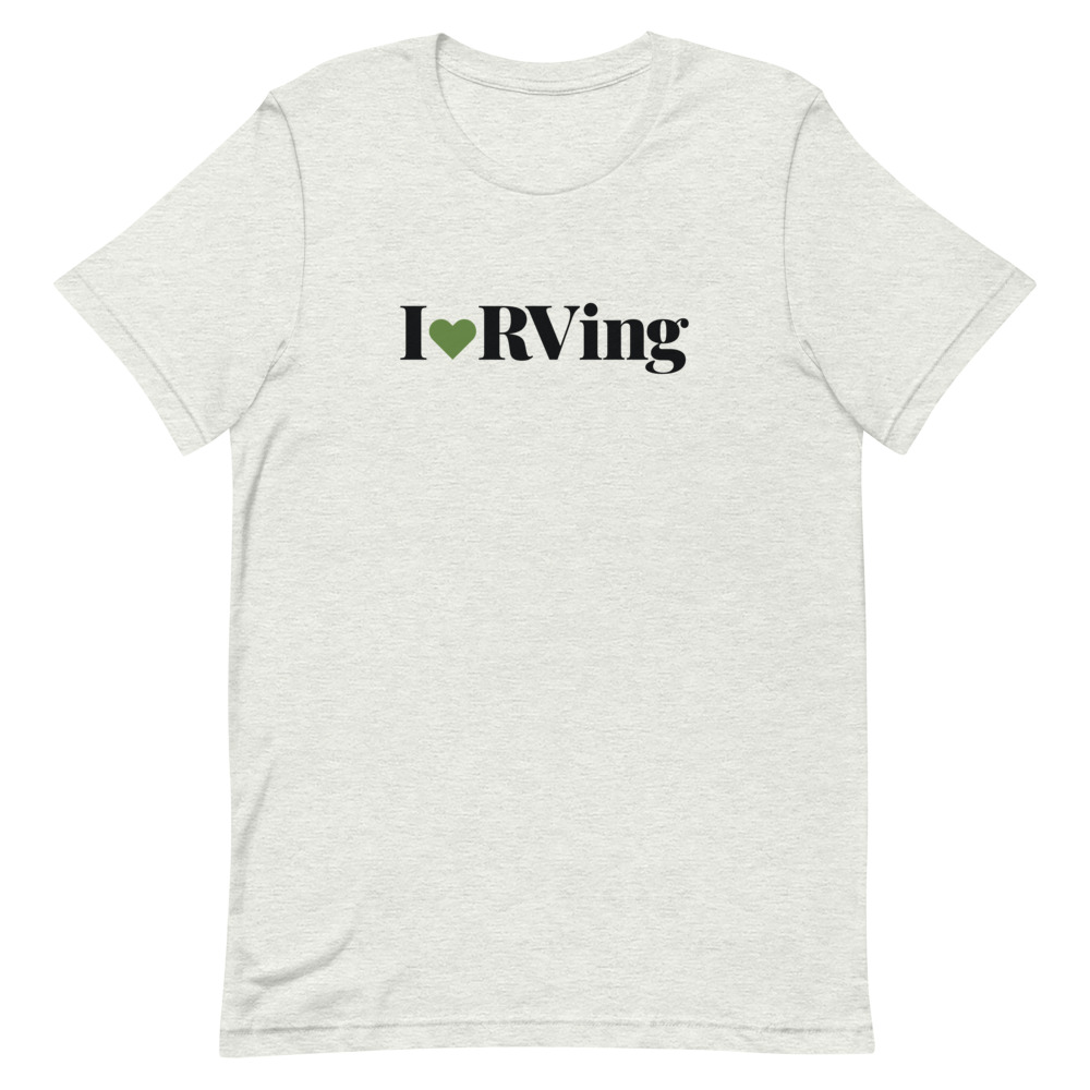 I Heart RVing  | Short-sleeve unisex t-shirt