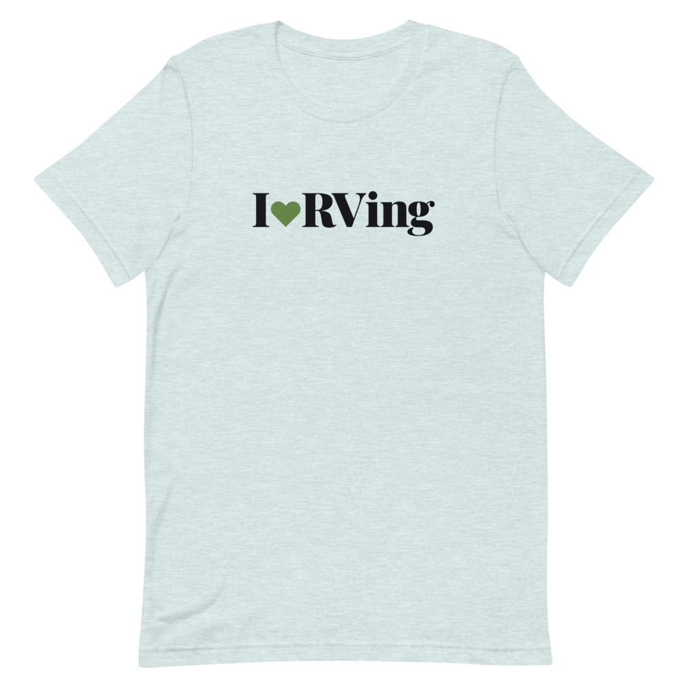 I Heart RVing  | Short-sleeve unisex t-shirt
