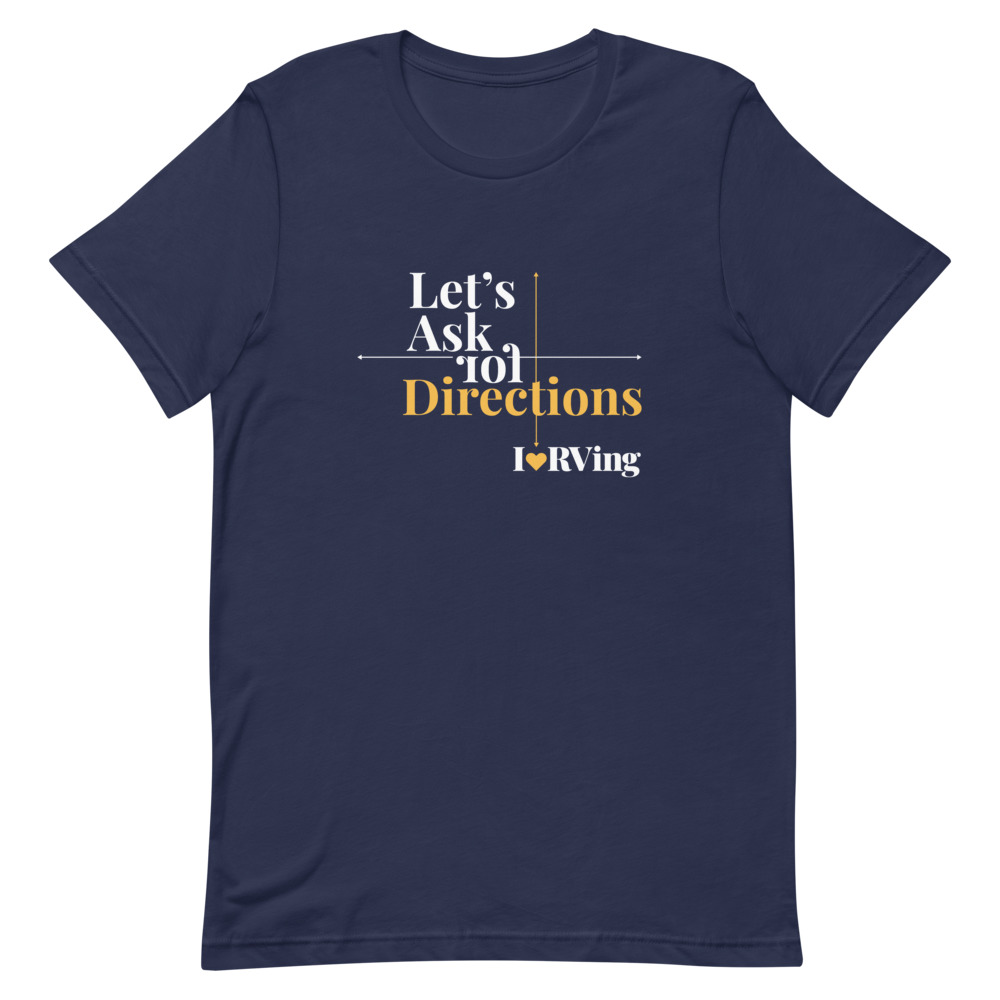 Let’s Ask for Directions (Yellow) | Short-sleeve unisex t-shirt