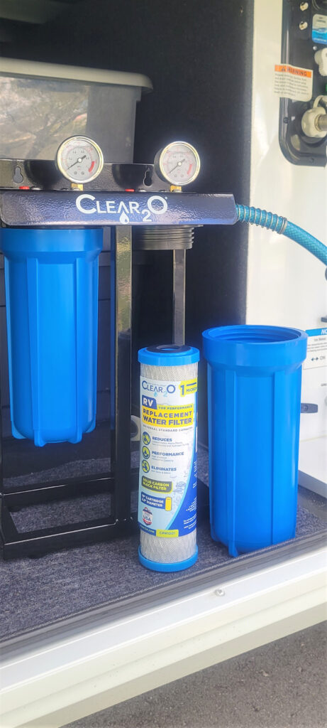 CLEAR2O RV WATER FILTER ONE MICRON CANISTER