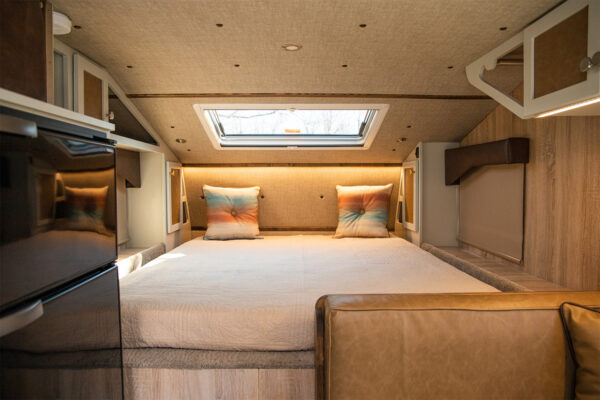 kingstar truck camper interior bed