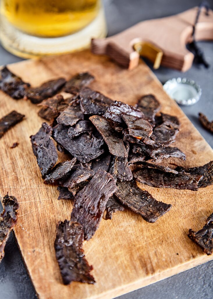 Beef jerky made from an easy recipe