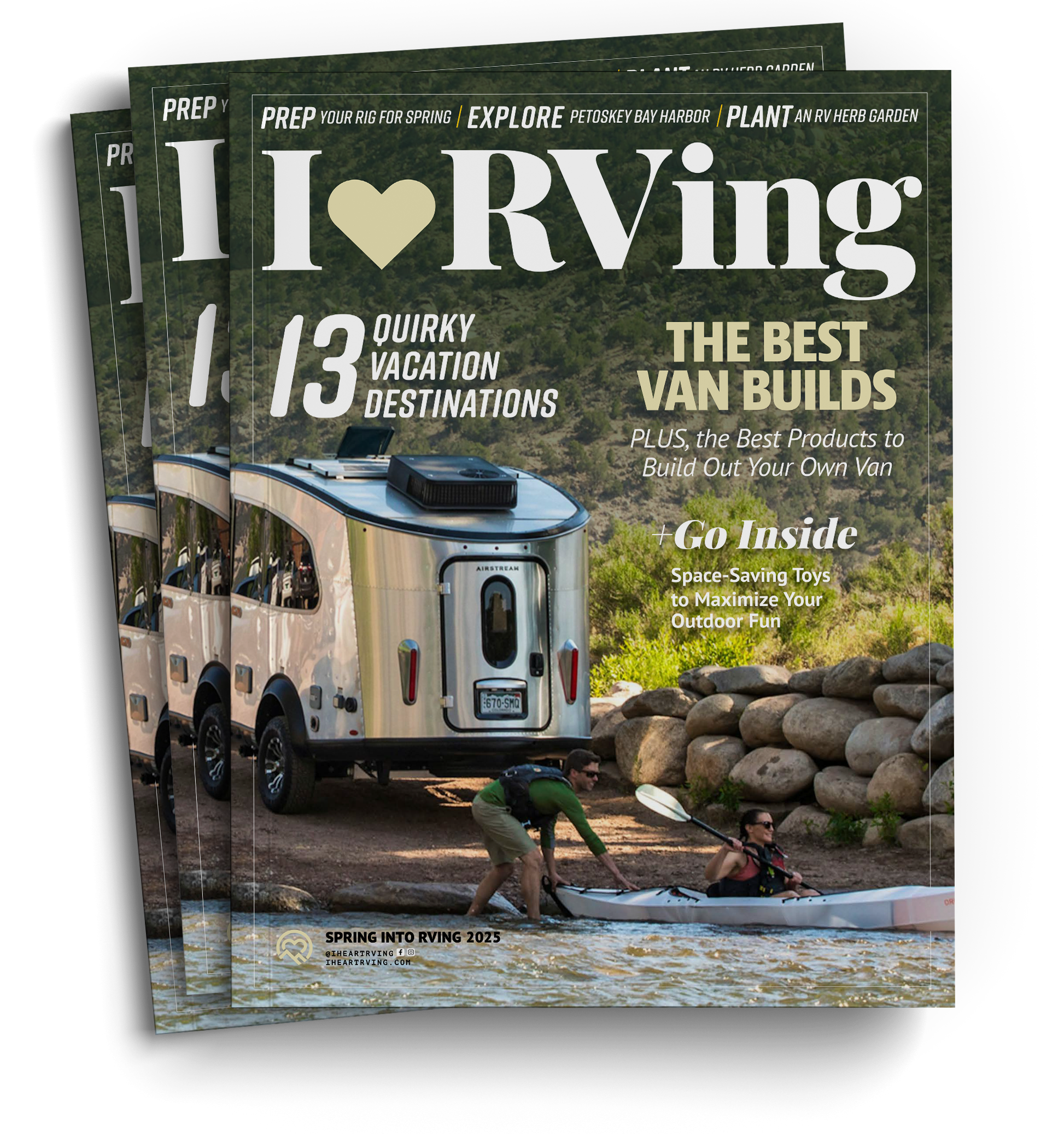 I Heart RVing Winter 2022 Cover